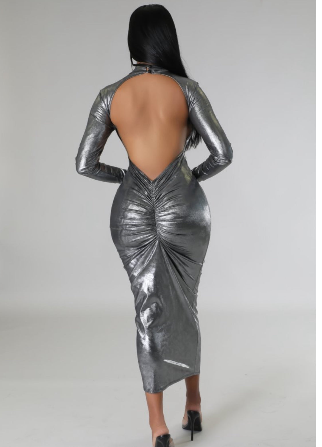 Silver Siren Gown
