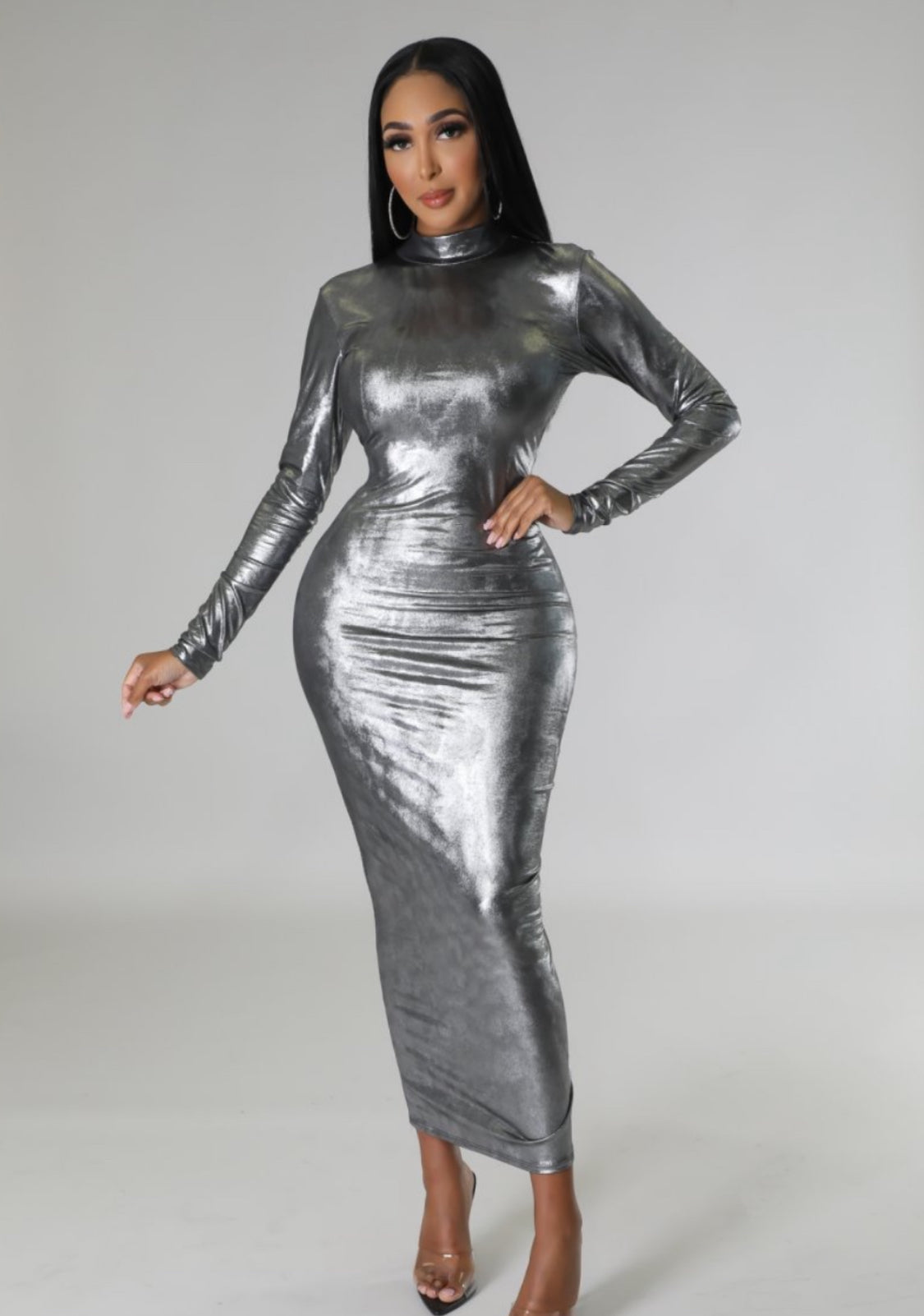 Silver Siren Gown