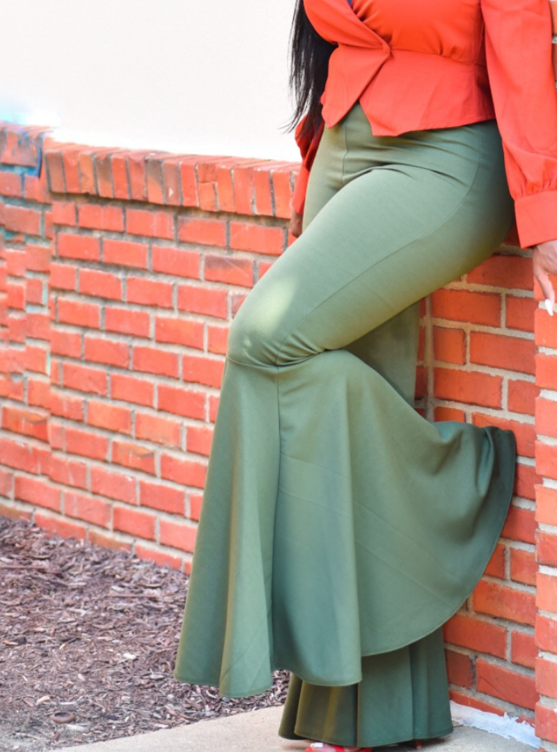 Mermaid 2025 flare pants