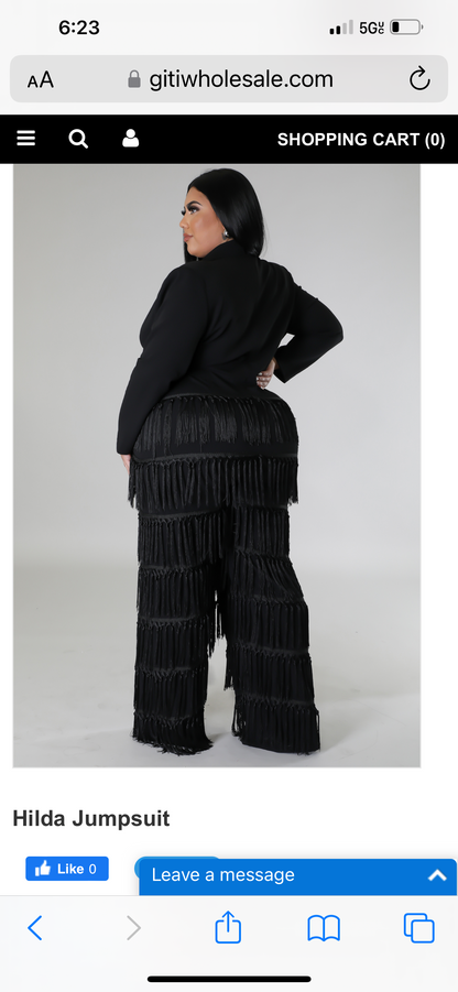 Fringe With Benefits Jumpsuit